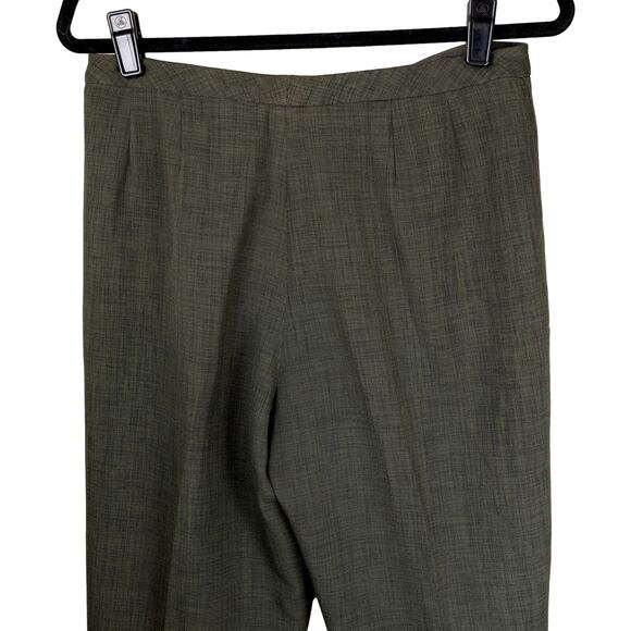 Larry Levine Suits Green 3 pc Set Blazer Skirt Pants 10 - Picture 6 of 9